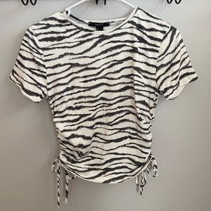 zebra stripped forever 21 going out top